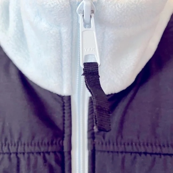 Columbia | Blue Colorblock Fleece Full Zip Jacket, Large - Picture 5 of 7